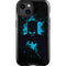 DC Comics Batman Blue Splash character shape iPhone 15 Plus Impact Case