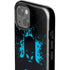 DC Comics Batman Blue Splash character shape iPhone 15 Impact Case
