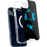 DC Comics Batman Blue Splash character shape iPhone 14 Plus MagSafe Case
