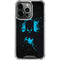 DC Comics Batman Blue Splash character shape iPhone 15 Pro Clear Case