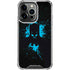 DC Comics Batman Blue Splash character shape iPhone 15 Pro Clear Case
