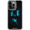 DC Comics Batman Blue Splash character shape iPhone 14 Pro Clear Case