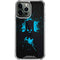 DC Comics Batman Blue Splash character shape iPhone 15 Pro Max Clear Case