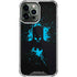 DC Comics Batman Blue Splash character shape iPhone 14 Pro Max Clear Case