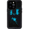 DC Comics Batman Blue Splash character shape iPhone 14 Pro Waterproof Case