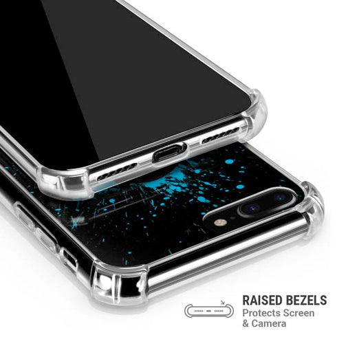 DC Comics Batman Blue Splash character shape iPhone 7/8 Plus Clear Case
