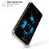 DC Comics Batman Blue Splash character shape iPhone 7/8 Plus Clear Case