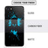 DC Comics Batman Blue Splash character shape iPhone SE (2nd & 3rd Gen) Skin