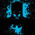 DC Comics Batman Blue Splash character shape iPhone X Skin
