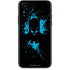 DC Comics Batman Blue Splash character shape iPhone XR Skin