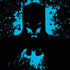 DC Comics Batman Blue Splash character shape iPhone XR Skin