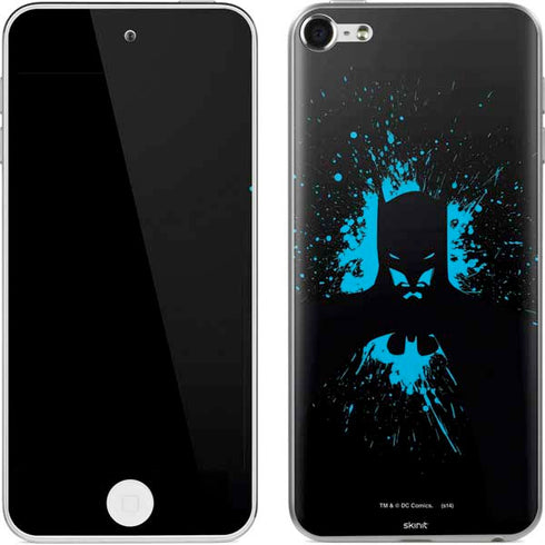 DC Comics Batman Blue Splash character shape Apple iPod Skin