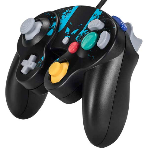 DC Comics Batman Blue Splash character shape Nintendo GameCube Controller Skin