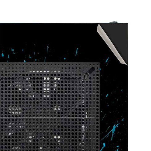 DC Comics Batman Blue Splash character shape NZXT H510 Compact ATX Mid-Tower Case Skin