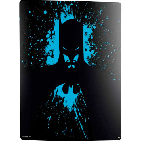 DC Comics Batman Blue Splash character shape PS5 Digital Edition Bundle Skin