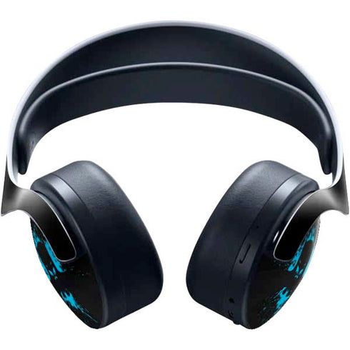 DC Comics Batman Blue Splash character shape PULSE 3D Wireless Headset for PS5 Skin