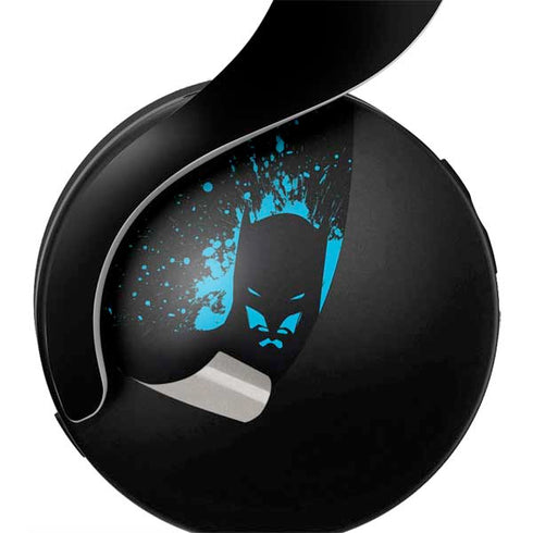 DC Comics Batman Blue Splash character shape PULSE 3D Wireless Headset for PS5 Skin