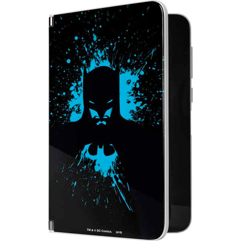 DC Comics Batman Blue Splash character shape Surface Duo Skin