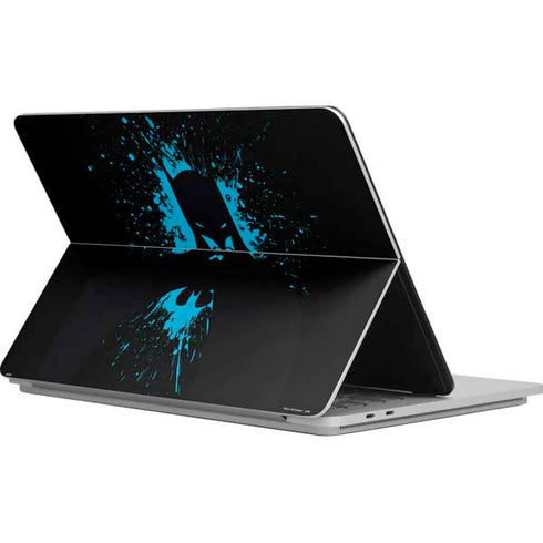DC Comics Batman Blue Splash character shape Surface Laptop Studio Skin