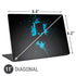 DC Comics Batman Blue Splash character shape Universal Laptop 11in (8.8 x 6.2in) Skin