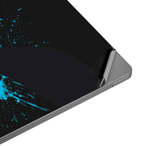 DC Comics Batman Blue Splash character shape Universal Laptop 13in (10.6 x 7.6in) Skin