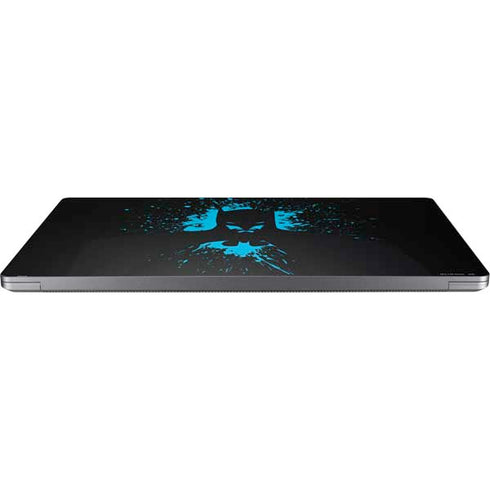 DC Comics Batman Blue Splash character shape Universal Laptop 14in (11.4 x 8.2in) Skin