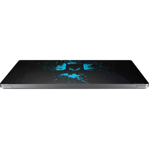 DC Comics Batman Blue Splash character shape Universal Laptop 16.6in (13.4 x 9.7in) Skin