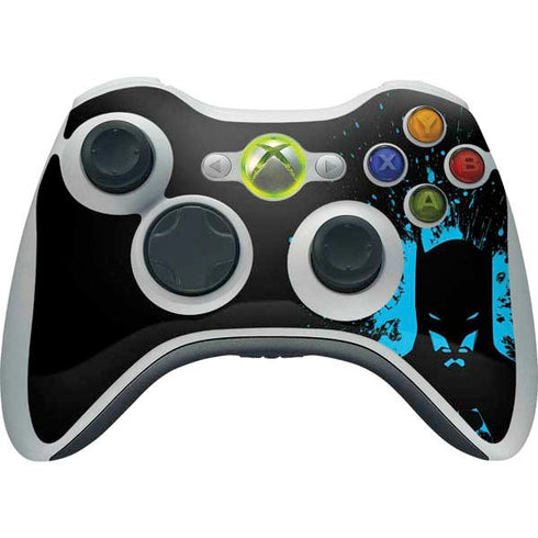 DC Comics Batman Blue Splash character shape Xbox 360 Wireless Controller Skin