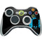 DC Comics Batman Blue Splash character shape Xbox 360 Wireless Controller Skin