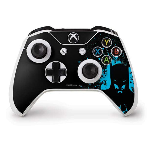 DC Comics Batman Blue Splash character shape Xbox One S Controller Skin