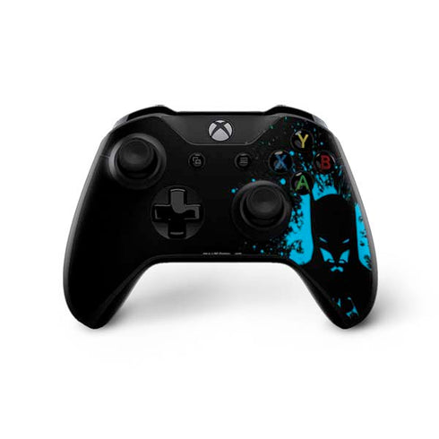 DC Comics Batman Blue Splash character shape Xbox One X Controller Skin