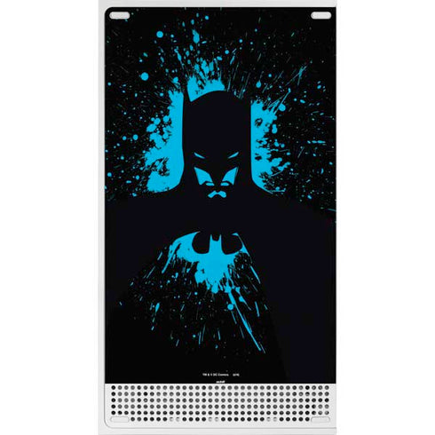 DC Comics Batman Blue Splash character shape Xbox Series S Skins