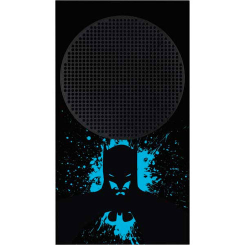 DC Comics Batman Blue Splash character shape Xbox Series S Console Skin