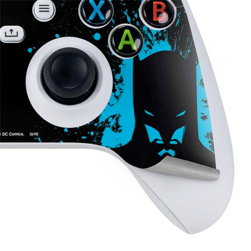 DC Comics Batman Blue Splash character shape Xbox Series S Controller Skin