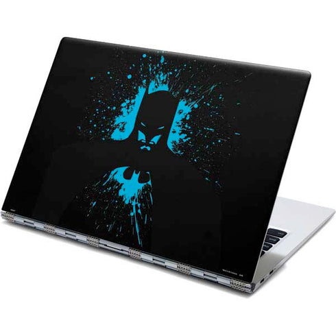 DC Comics Batman Blue Splash character shape Yoga 910 2-in-1 14in Touch-Screen Skin