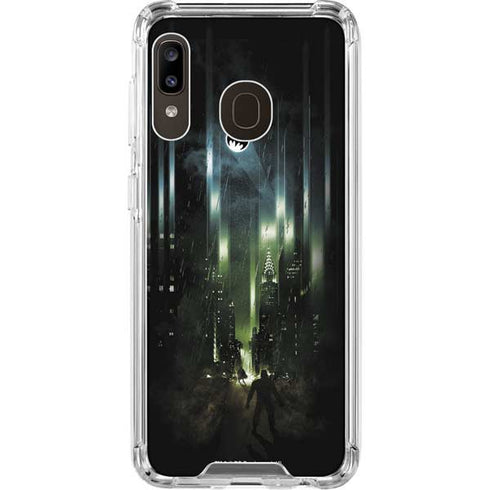 DC Comics Batman Call Sign City Galaxy A30 Clear Case