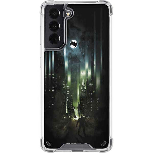 DC Comics Batman Call Sign City Galaxy S21 5G Clear Case