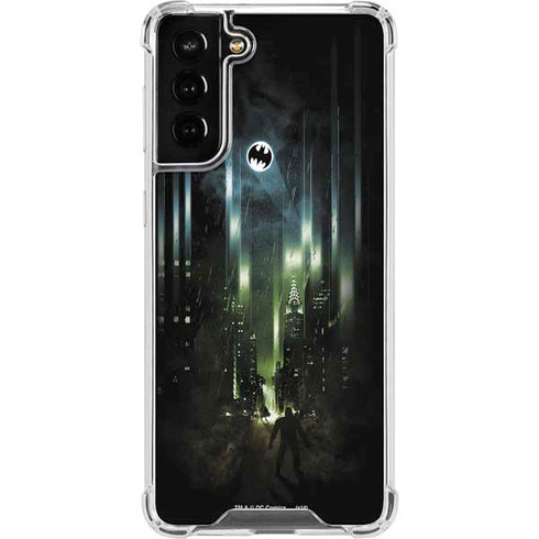 DC Comics Batman Call Sign City Galaxy S21 FE Clear Case