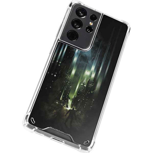 DC Comics Batman Call Sign City Galaxy S21 Ultra 5G Clear Case