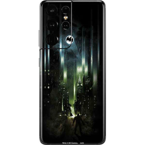 DC Comics Batman Call Sign City Galaxy S21 Ultra 5G Skin