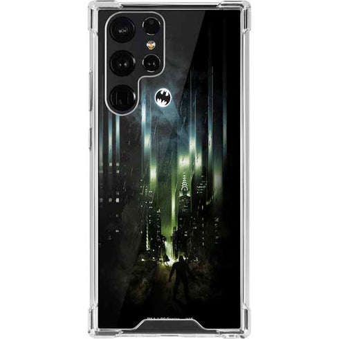 DC Comics Batman Call Sign City Galaxy S22 Ultra Clear Case