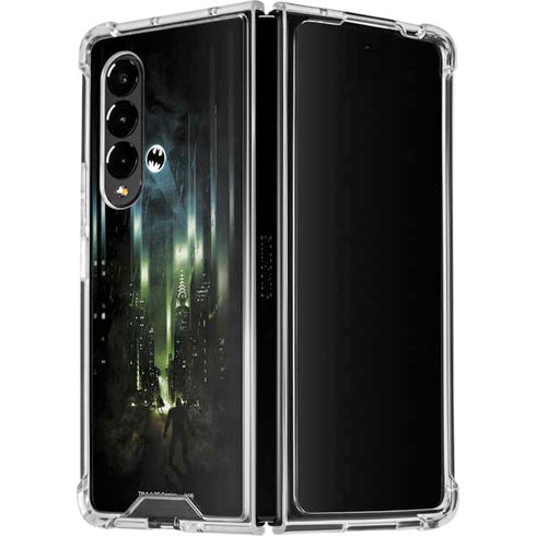 DC Comics Batman Call Sign City Galaxy Z Fold4 5G Clear Case