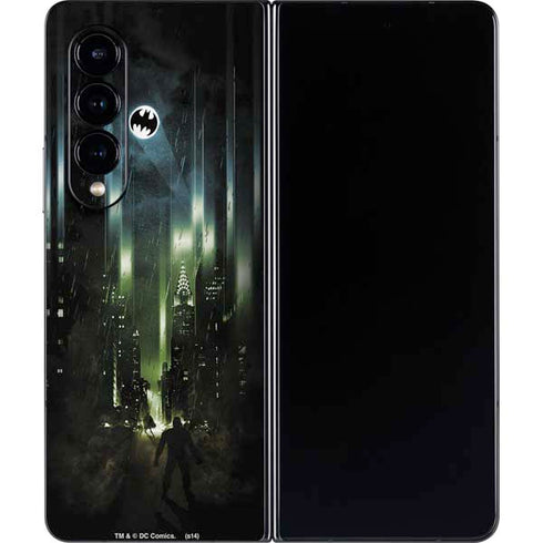 DC Comics Batman Call Sign City Galaxy Z Fold4 5G Skin
