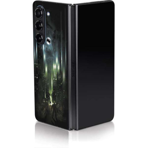 DC Comics Batman Call Sign City Galaxy Z Fold5 5G Skin