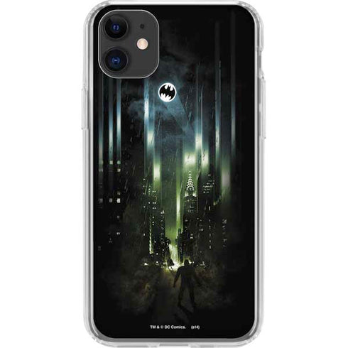 DC Comics Batman Call Sign City iPhone 11 Clear Case