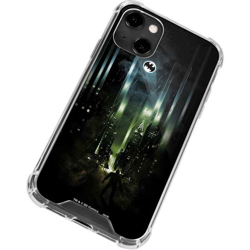 DC Comics Batman Call Sign City iPhone 14 Clear Case