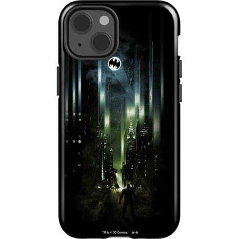 DC Comics Batman Call Sign City iPhone 15 Impact Case