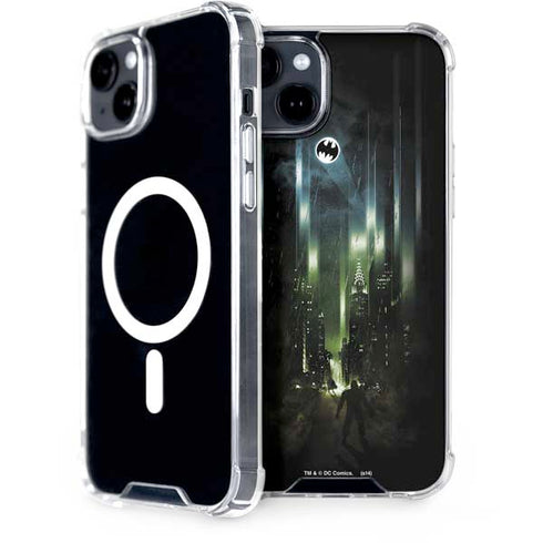 DC Comics Batman Call Sign City iPhone 14 Plus MagSafe Case