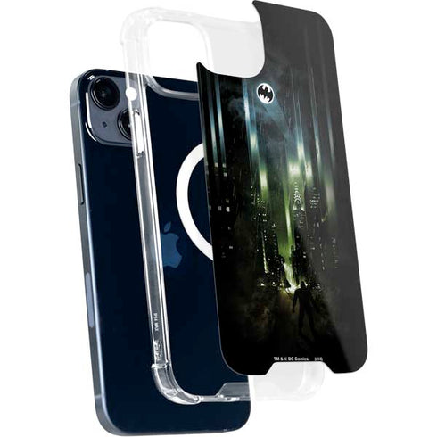DC Comics Batman Call Sign City iPhone 15 Plus MagSafe Case