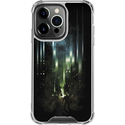 DC Comics Batman Call Sign City iPhone 14 Pro Clear Case